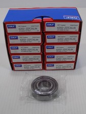 NEW 10 PACK SKF 6202-2Z Deep Groove Ball Bearing Metal Shielded 15x35x11 mm picture