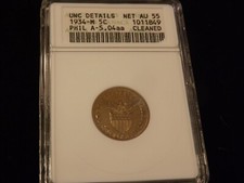 1934-M    US & PHILLIPPINES      ANACS   AU 55 picture