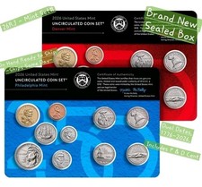 2026 P & D Uncirculated Coin Set With Dual Date Cent, US Mint  (CustomList) 26RJ picture