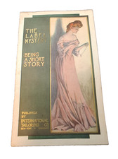 Antique The Label Mystery Story Book International Tailoring Co Advertising picture