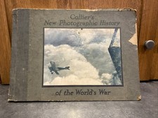 1919 Collier’s New Photographic History Of The World’s War WWI Pictures Vtg HC picture