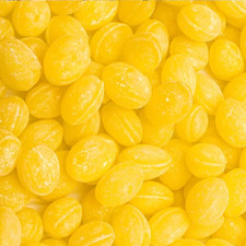 Claeys Sanded Lemon Drops Hard Candy 1LB | Lemon Flavored Bulk Candy -  picture