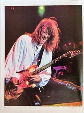 WARRANT~ERIK TURNER~1991 POSTER~VTG FULL PAGE MAGAZINE PINUP CLIPPING~HAIR METAL picture