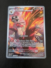 Pokemon TCG Destined Rivals Blaziken 192/182 Illustration Rare IR NM picture
