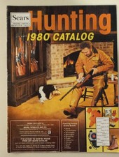 1980 VINTAGE 1980's SEARS HUNTING 35 PG CATALOG - Complete.  Good Condition picture