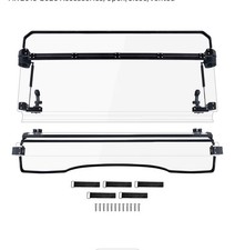 Front 3-IN-1 Flip Windshield Compatible with Kawasaki Mule PRO-MX 2019-2025 picture
