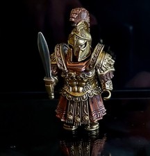Mini Metal Magnetic Spartan Warrior Cool Desktop Ornament, Metal Lego picture