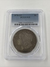 1878-CC $1 PCGS F15 picture