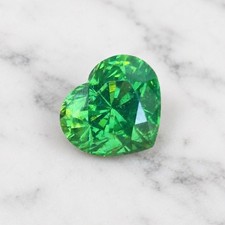 5.18 carat Green Zircon from Sri Lanka [ natural unheated untreated pair ] picture