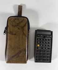 HP-41CV Hewlett Packard Calculator Vintage Parts Repair HP Case No Power picture