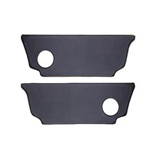 Pair Volkswagen Rear Kick Panel Set Volkswagen Vw Beetle Bug 1960 - 1979 Black picture