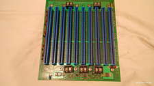 Vintage 1982 PDC 30A043 12-Slot Computer Backplane PCB Scottsdale AZ Made USA picture