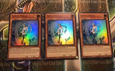 *** 3X EFFECT VEILER 3X *** 1ST EDITION SUPER RARE RA01-EN003 NM YUGIOH picture