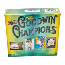 Upper Deck 2021 Goodwin Champions Hobby Box picture