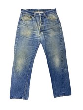 Vintage Levi’s 501 #6 Rivet  Selvedge Jeans 30” x 29”USA Made Extremely Rare picture