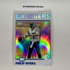 Philip Rivers 2004 Topps Chrome #230 Refractor RC ROOKIE CARD Chargers picture