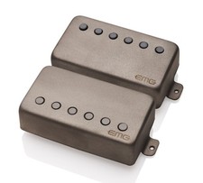EMG 50th Anniv LE James Hetfield Sig Active Humbucker Pickup Set, Sand Blasted picture