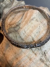 Sarda Sterling Silver 925 Bali Artisan Made Ornate 7.5