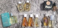 Vintage Blanchard Masumi Royal Satin Red Blue Grass Lot Of 9pc. NOS picture