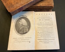 Antiquarian Books  - Letters of Lord Chesterfield to His Son Philip - 1777 picture