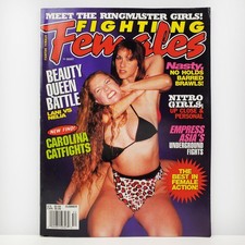 Fighting Females Magazine VTG Spring 2000 WCW Nitro Girls Torrie Wilson Unread picture