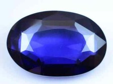 62.95 Ct Natural Kashmiri Blue Sapphire Stunning Certified Oval Cut Gemstone picture