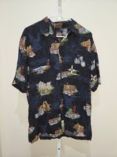 Harley-Davidson Men's Casual Button Down Shirt Size M Black picture
