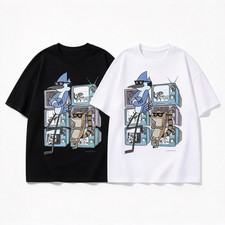 Regular Show Retro TV Cartoon Characters T-Shirt SIZE S-5XL picture
