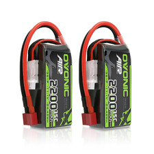 2X Ovonic 11.1V 2200mAh Short LiPo Battery 3S 35C T For RC Car 1/ 16 1/14 picture
