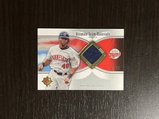 TORII HUNTER 2007 UD Ultimate Team Materials Swatch GU JERSEY PATCH Relic /50 picture