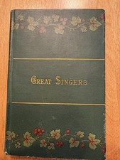 Antique “Great Singers” 2nd Series Malibran to Titian’s 1888 picture