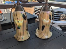 Rare Todd Phillips Signed  salamander Pendant Lights picture