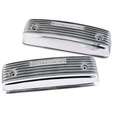 Offenhauser 1954-1957 Y-Block Ford V8 Retro Finned Aluminum Valve Covers picture