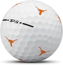Taylormade TP5/X PIX TEXAS LONGHORNS Golf Balls, NCAA, Collectable, 3 Pk picture