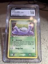 Grimer 54/92 EX Legend Maker 2006 Pokemon TCG English CGC Graded 10 picture