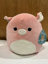 Squishmallows Official Plush 10 inch Petra the Pink Pig - Ultra Soft NWT picture
