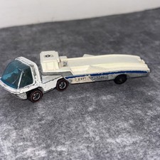 Hot Wheels Redline 1969 The Heavyweights Racer Rig White “read” picture