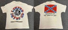 2 sides Lynyrd Skynyrd Tour Shirt Concert 1988 White T-Shirt picture