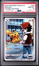 2023 Pokemon TCG S.Chinese Character Rare CSM2aC 153/150 CHR Pikachu PSA 10 HL picture