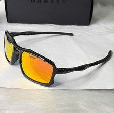 NEW Oakley Triggerman OO9314-07 Black Frame Fire Iridium Sport Sunglasses HOT picture