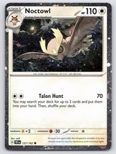 POKEMON NOCTOWL (COSMOS HOLO) 127/162 NM A536 FREE S&H picture