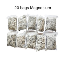 20 Bags Magnesium Shavings Fire Starter – 99% Pure for Camping, hiking，Survival picture