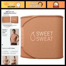 Premium Sweat Enhancing Waist Trimmer Belt for Men & Women - 5 Adjustable Sizes picture