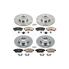 PowerStop Disc Brake Kit - Front and Rear - Fits Ford Fusion 2006-2012, Lincoln picture