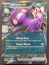 Morpeko ex 055/084 Double Rare Pitch Black Pokemon TCG picture