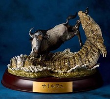 Kaiyodo NATURE TALES Nile Crocodile Collectibles Animal Model Limited Statue picture