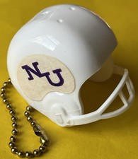 1970 NorthWestern Wildcats mini NCAA Vintage gumball football helmet KEYCHAIN 1 picture