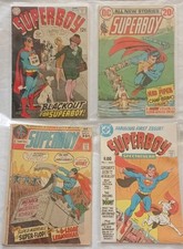Superboy #154, 181, 190, Spectacular #1 1969-1980 DC Comics Four Issue Lot picture