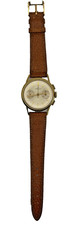 Breitling Geneve Chronograph 1151 Vintage 18kt Gold Cal. Venus 188 1950s picture