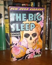 Raymond Chandler, THE BIG SLEEP, New AVON Library, 1943, Vintage Crime Paperback picture